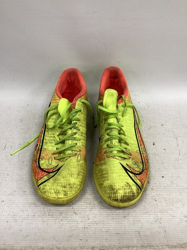 Nike (Used) Size M 9.0 (W 10.0) Yellow Indoor Cleats