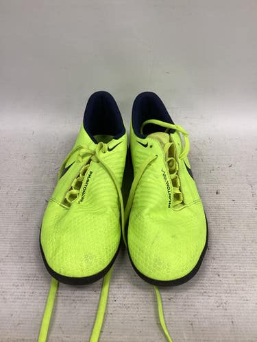 Nike (Used) Size M 7.0 (W 8.0) Yellow Indoor Cleats