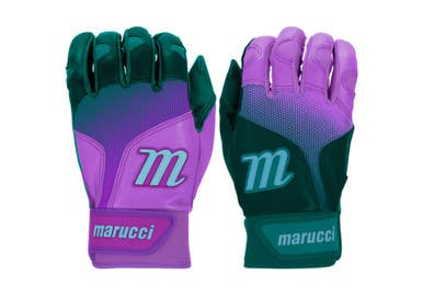 New PWR FADE TEAL/PURPLE YOUTH BATTING GLOVES 11834-MRCMBGPWRFY-TLPR