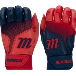New PWR FADE NAVY/RED YOUTH BATTING GLOVES 11834-MRCMBGPWRFY-NBR