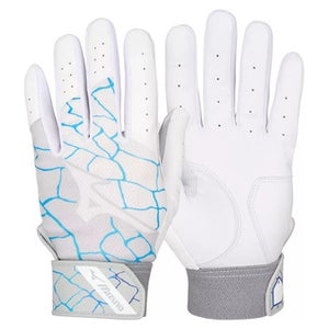 New MVP 2026 WHITE/BLUE TEEBALL BATTING GLOVES 11834-MIZ330463