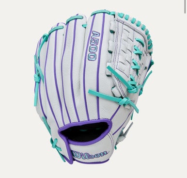 New A500 SIREN 11.75IN RHT WHT/PURPLE GLOVE 11834-WILWBW1035581175