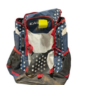 Used Easton USA BACKPACK BAG BB/SB Player Backpack White/Red/Navy 11834-S000041376