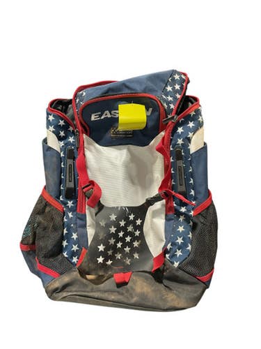 Used Easton USA BACKPACK BAG BB/SB Player Backpack White/Red/Navy 11834-S000041376