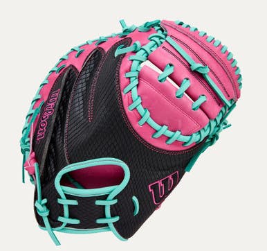 New A1000 33IN RHT BLACK/FLAMINGO/SEAFOAM GLOVE 11834-WILWBW10396633