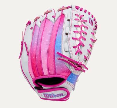 New A450 FLASH 12IN LHT WHT/FLAMINGO GLOVE 11834-WILWBW10398812