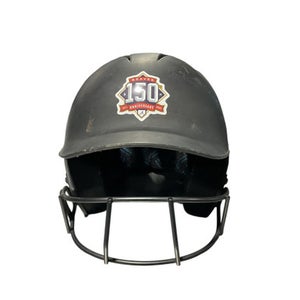 Used Champro BLK HELMET W/ MASK Batting Helmet w/Mask Black One Size 11834-S000041432