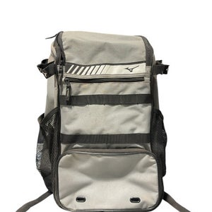 Used Mizuno BLK/GREY BACKPACK BAG BB/SB Player Backpack Grey 11834-S000041433