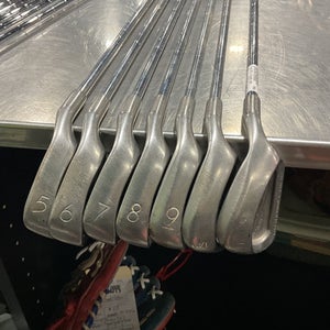 Used Ping EYE 2 BLACK DOT Mens Iron Set RH 5I-SW 11834-S000034342