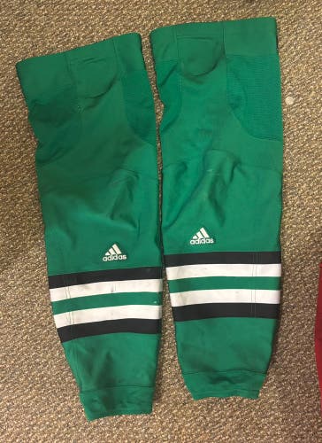 University of North Dakota Green Senior Large Adidas Socks Pro Stock (New)