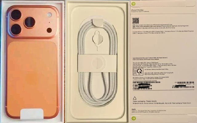 Apple (New)iPhone 17 Pro Max 1TB Cosmic Orange