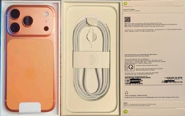 Apple (New)iPhone 17 Pro Max 1TB Cosmic Orange