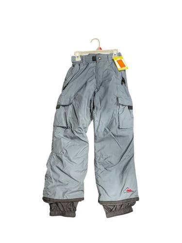Used Quiksilver Snow Pants W Grey SM 11847-S000030435