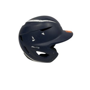 Used Easton JR HELMET Batting Helmet No Mask Navy Blue S/M 11847-S000030429