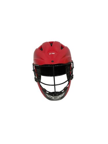 Used Cascade Lacrosse Helmet Red SM 11847-S000030423
