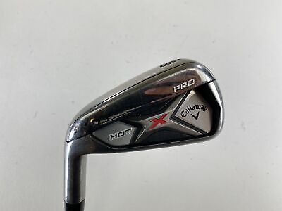 Callaway 2013 X Hot Pro Single 6 Iron Rifle Project X 6.0 Stiff Steel Mens LH