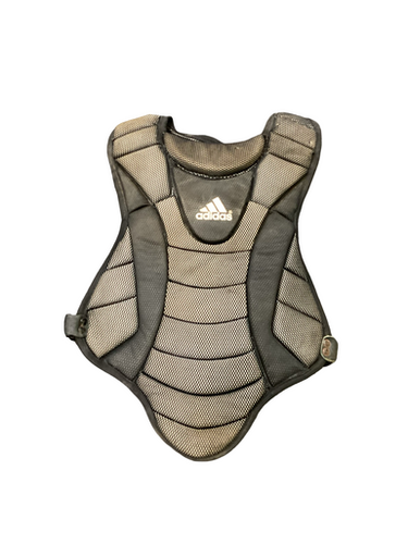 Used Adidas CHEST GUARD Catchers Chest Protector Black Junior 11613-S000170257