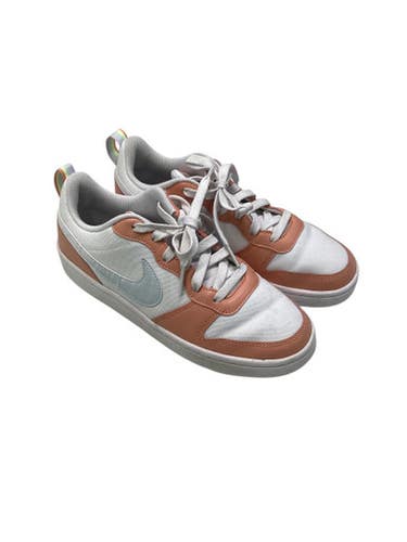 Used Nike COURT BOROUGH LOW SE1 Running/X-Train Shoes W Pink And White Senior 6.5 11347-S000257790