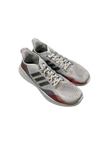 Used Adidas Running/X-Train Shoes M Grey And Red Senior 9.5 11347-S000257773