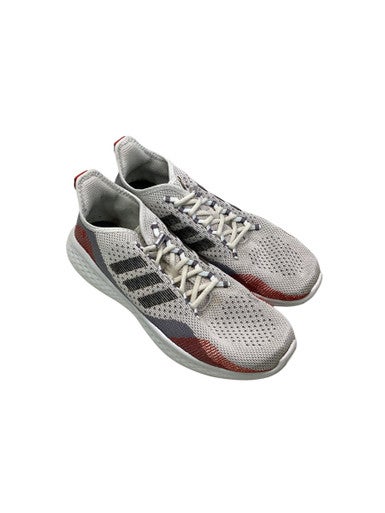 Used Adidas Running/X-Train Shoes M Grey And Red Senior 9.5 11347-S000257773