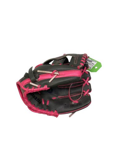 Used Franklin 22702-9.5 RHT BB/SB Glove T-ball Grey 9 1/2" 11347-S000257738