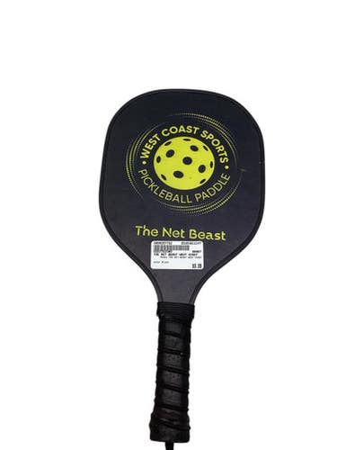 Used THE NET BEAST WEST COAST Pickleball Racquet Black 11347-S000257732