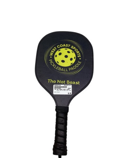 Used THE NET BEAST WEST COAST Pickleball Racquet Black 11347-S000257732