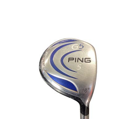 Used Ping G5 5 WOOD STIFF FELX GRAPHITE Mens Fairway Wood RH 5 Wood 11479-S000407103