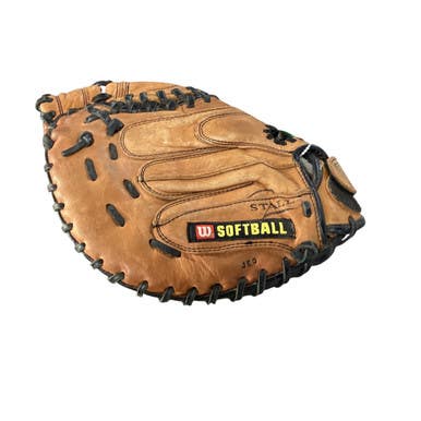Used Wilson PRO DIP 500 32 INCH RHT FASTPITCH BB/SB Catchers RH Throw Brown 32" 11479-S000407147