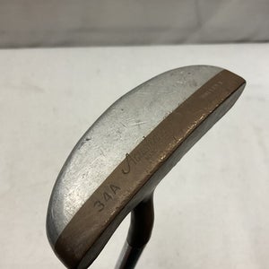 Used Acushnet BULLS EYE 34A MALLET 1 Mens Putter RH 11490-S000266602