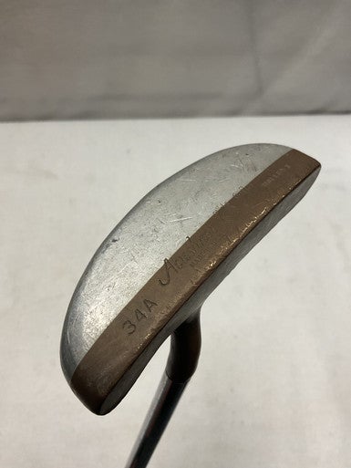 Used Acushnet BULLS EYE 34A MALLET 1 Mens Putter RH 11490-S000266602