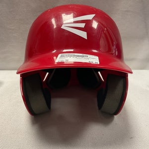 Used Easton 6 5/8 - 7 1/4 Batting Helmet No Mask Red One Size 11490-S000266592