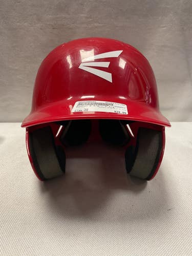 Used Easton 6 5/8 - 7 1/4 Batting Helmet No Mask Red One Size 11490-S000266592