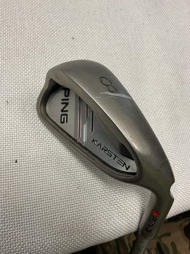 Used Ping KARSTEN 2014 Mens Individual Iron RH 8 Iron 11490-S000266585