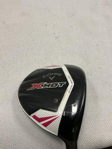 Used Callaway X HOT Womens Fairway Wood RH 3 Wood 11490-S000266579