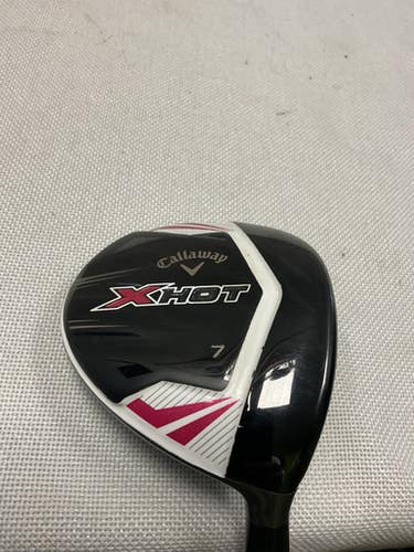 Used Callaway X HOT Womens Fairway Wood RH 7 Wood 11490-S000266578