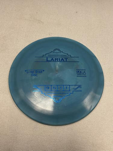 Used Lone Star Disc LARIAT Disc Golf Driver Royal Blue 11490-S000266614