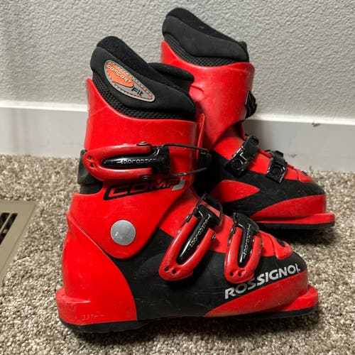 Rossignol Comp J Kids Ski Boots Mondo 19.5 - Kids Size 13 - 237mm