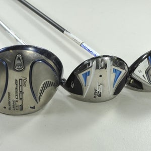 Cobra Speed LD OS 5000 Ladies Driver, #3 and #5 Fairway Woods Set RH  # 204687