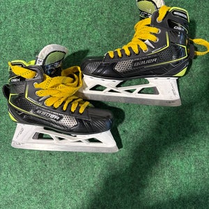 Junior Bauer GSX Hockey Goalie Skates (Regular) | Size 3.5 (Used)