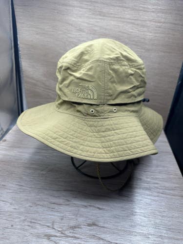 North Face Horizon Breeze Brimmer Hat Beige Size L-XL Hiking Bucket Hat Fishing