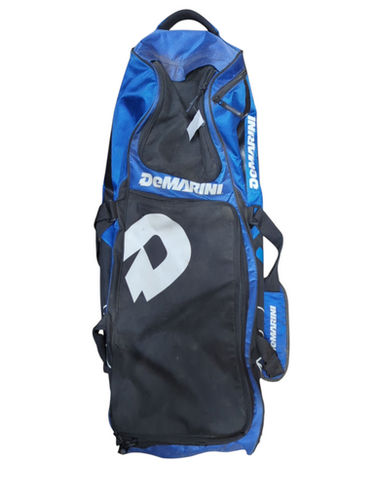 Used Demarini 2 WHEEL BAG BB/SB Player Wheeled Bag Royal Blue 11833-S000166843