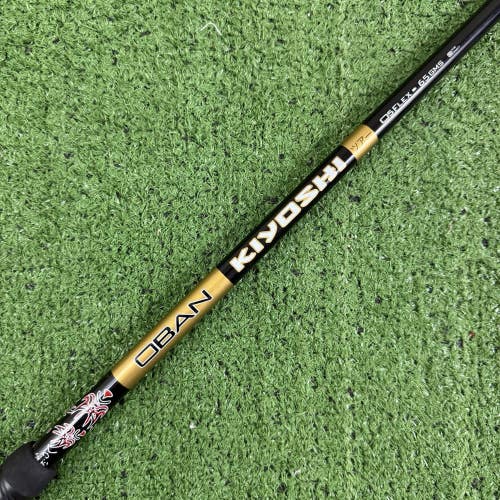 Oban Kiyoshi Black 65g Extra Stiff 5 Flex Driver Shaft Taylormade Adapter 42.5