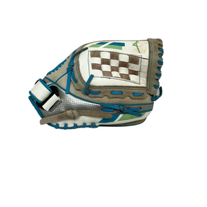 Used Mizuno Finch 11.5" RH Throw Fastpitch Gloves Grey   11692-S000143123