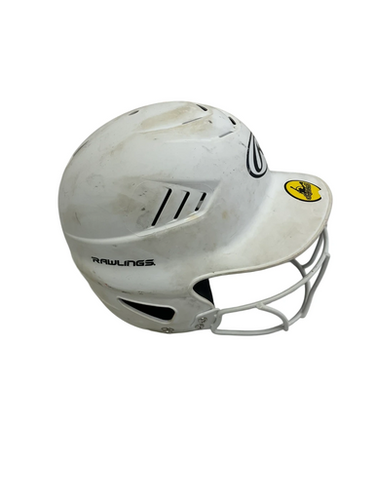 Used Rawlings RCFH OS Batting Helmet w/Mask 11692-S000143109