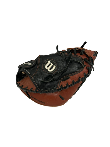 Used Wilson A550 32" RHT BB Catchers Mitt 11692-S000143107