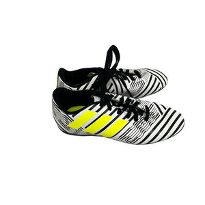 Used Adidas Nemesis Messi Jr 1.5 Soccer Cleats White  11692-S000143099