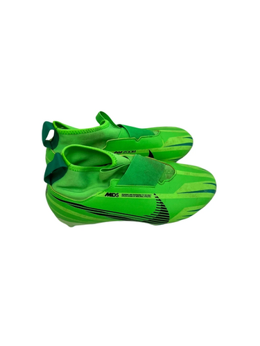 Used Nike Air Zoom Jr 4.5 Soccer Cleats Neon Green  11692-S000143095