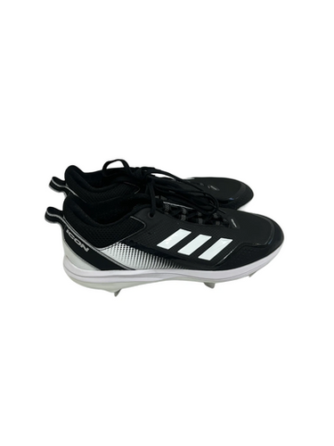 Used Adidas Icon Metal Mens 10.5 Baseball Cleats Black  11692-S000143092