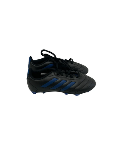 Used Adidas Goletto Jr 1.5 Soccer Cleats Black And Navy Blue 11692-S000143088